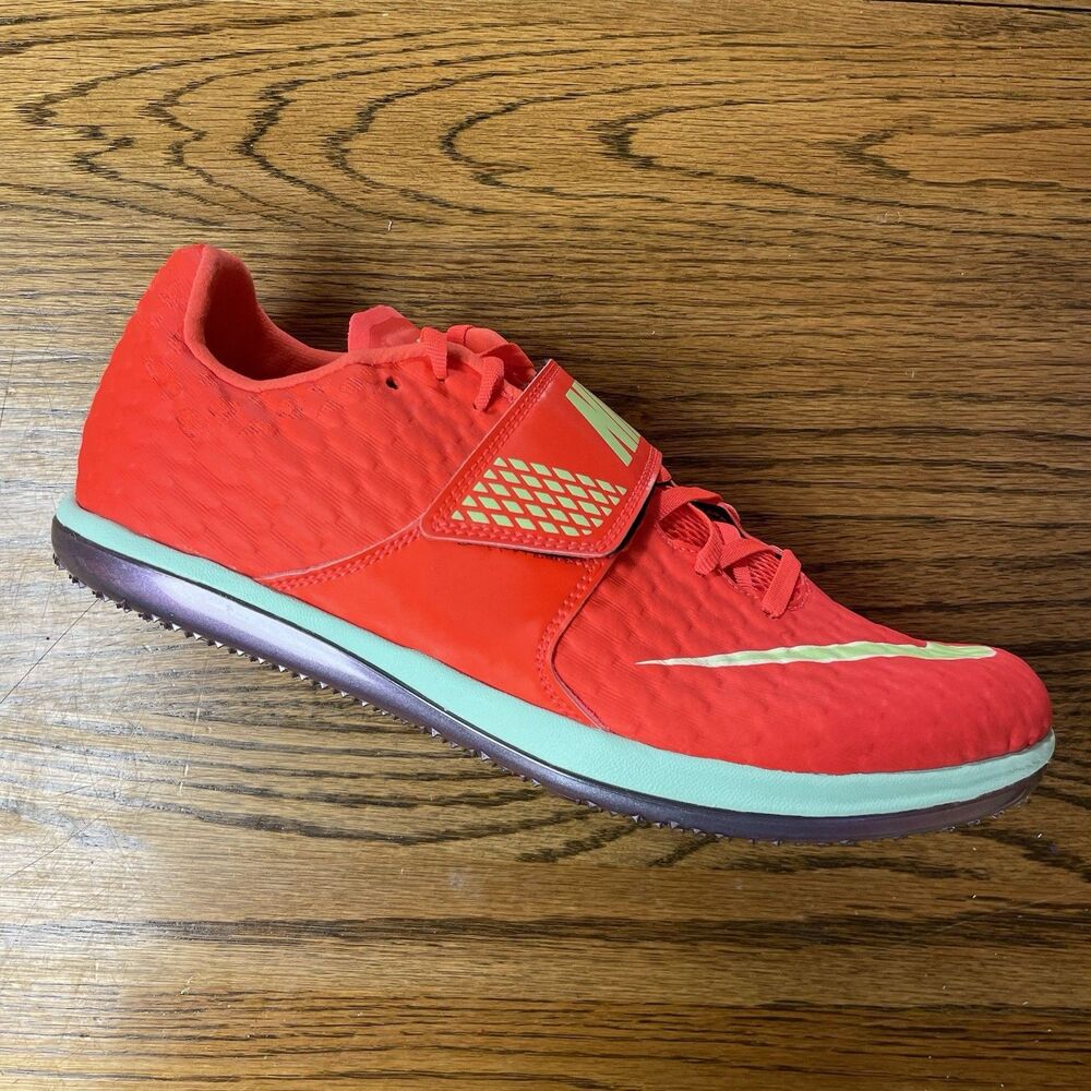 Nike High Jump Elite Bright Crimson Track & Field Men's Size 9 New